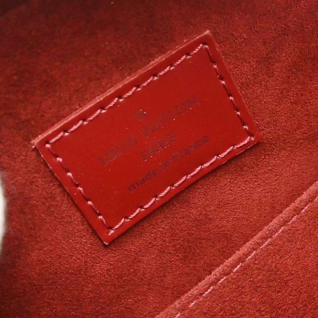 Louis Vuitton Jasmin Bag Red Leather Good condition - Model View
