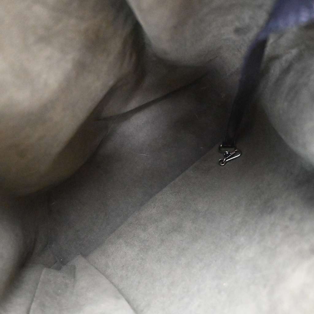 Louis Vuitton Sac a Dos Drawstring Backpack Black Leather Good condition - Box View