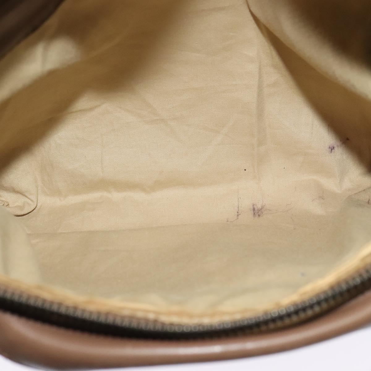 Bottega Veneta Zip Pocket Waist Bag Brown Leather Good condition - Box View