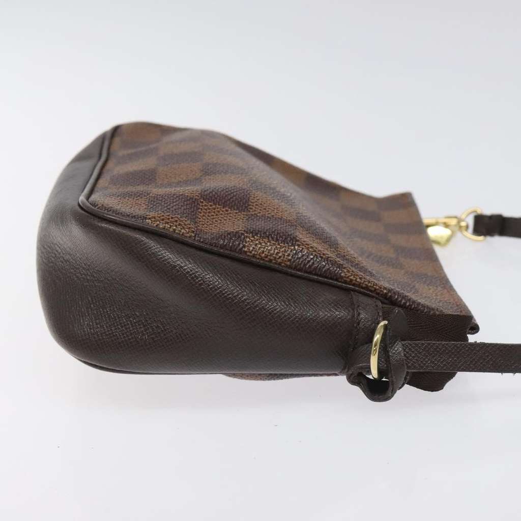 Louis Vuitton Trousse Make Up Bag Brown Canvas Good condition - Inside View