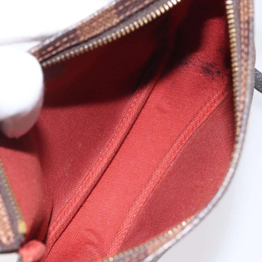 Louis Vuitton Trousse Make Up Bag Brown Canvas Good condition - Box View