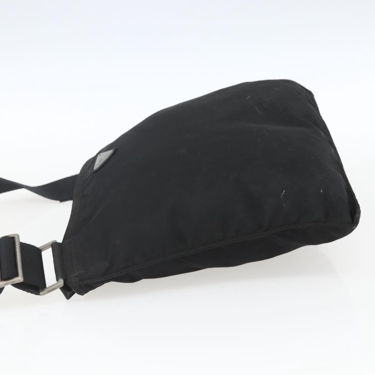 Prada Flat Messenger Bag Black Fair condition - Inside View