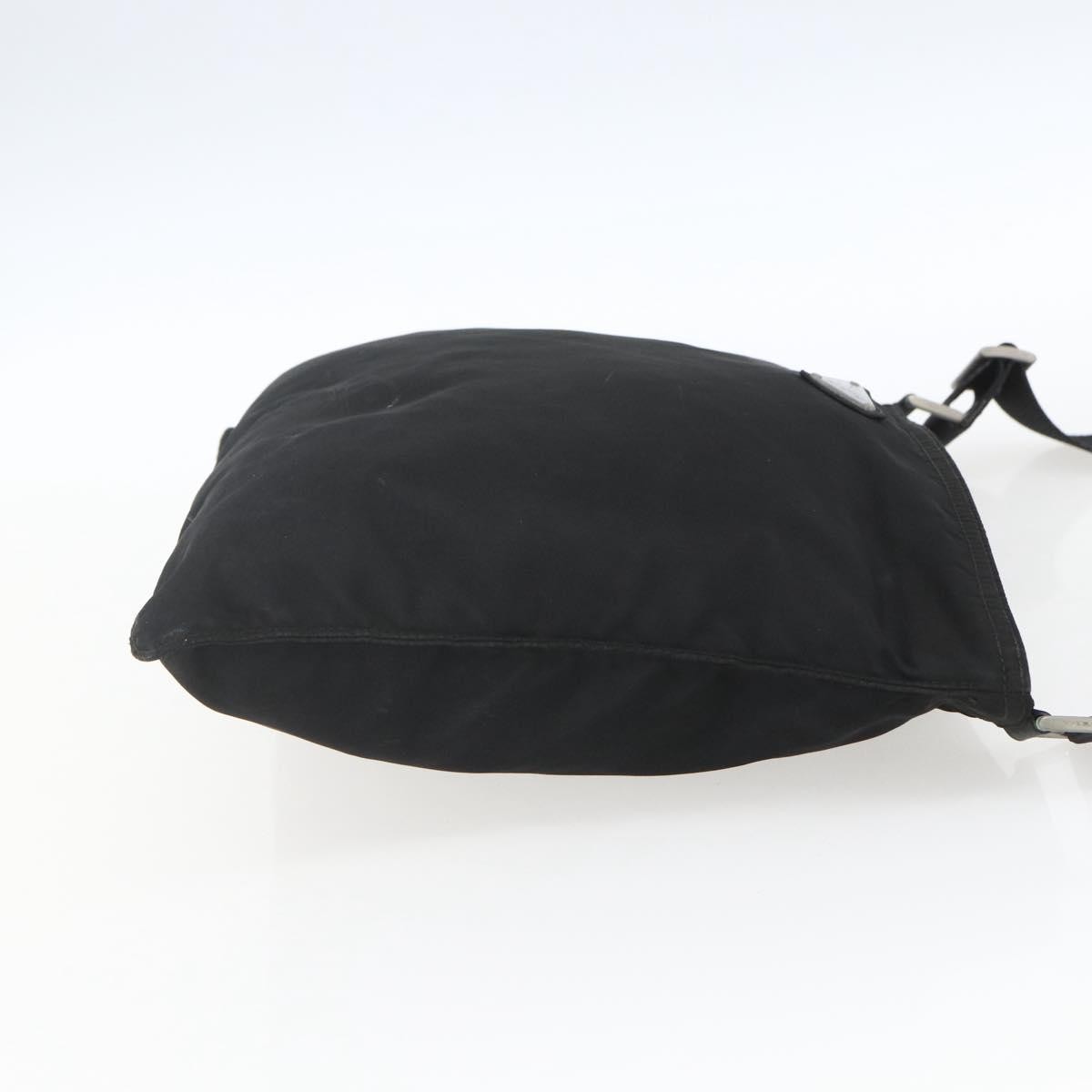 Prada Flat Messenger Bag Black Fair condition - Model View