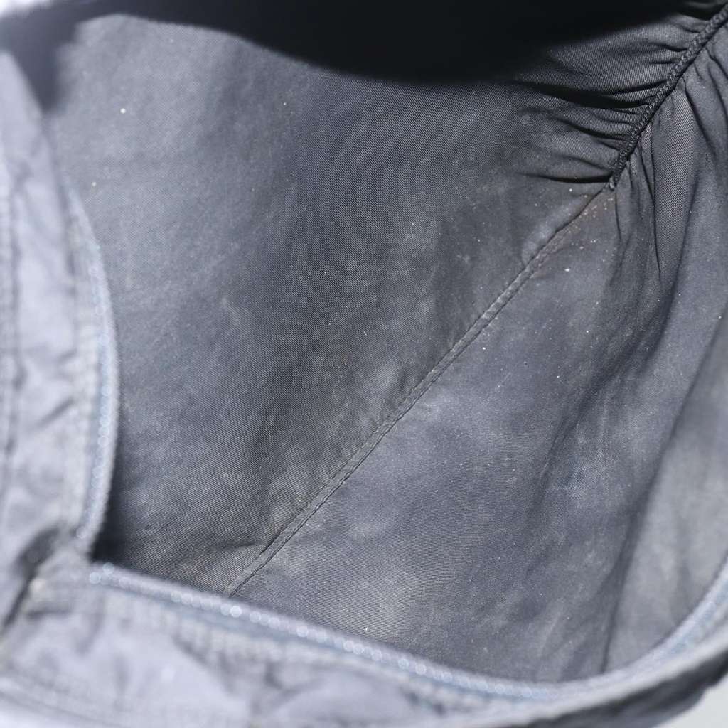 Prada Flat Messenger Bag Black Fair condition - Box View