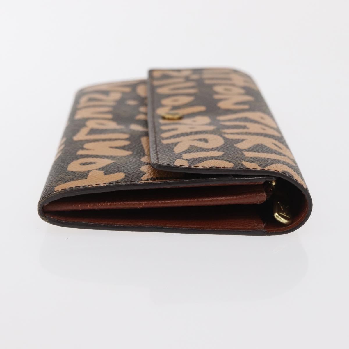 Louis Vuitton Vintage Sarah Wallet Orange Canvas Good condition - Inside View