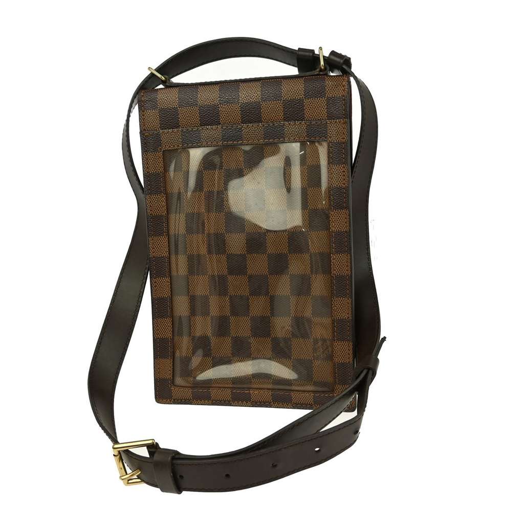 Louis Vuitton Portobello Messenger Brown Canvas Good condition - Back View