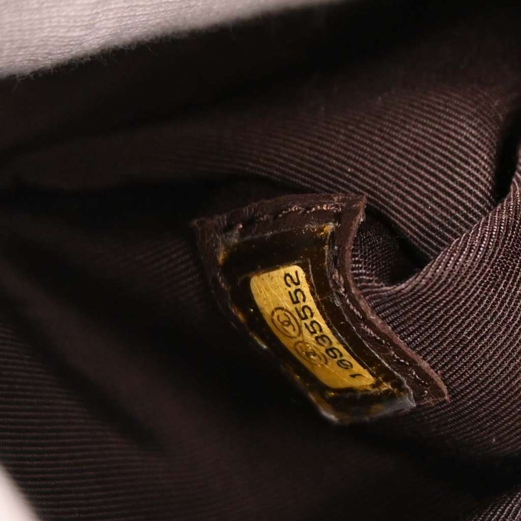 Chanel All Day Long Tote Brown Leather Good condition - Box View