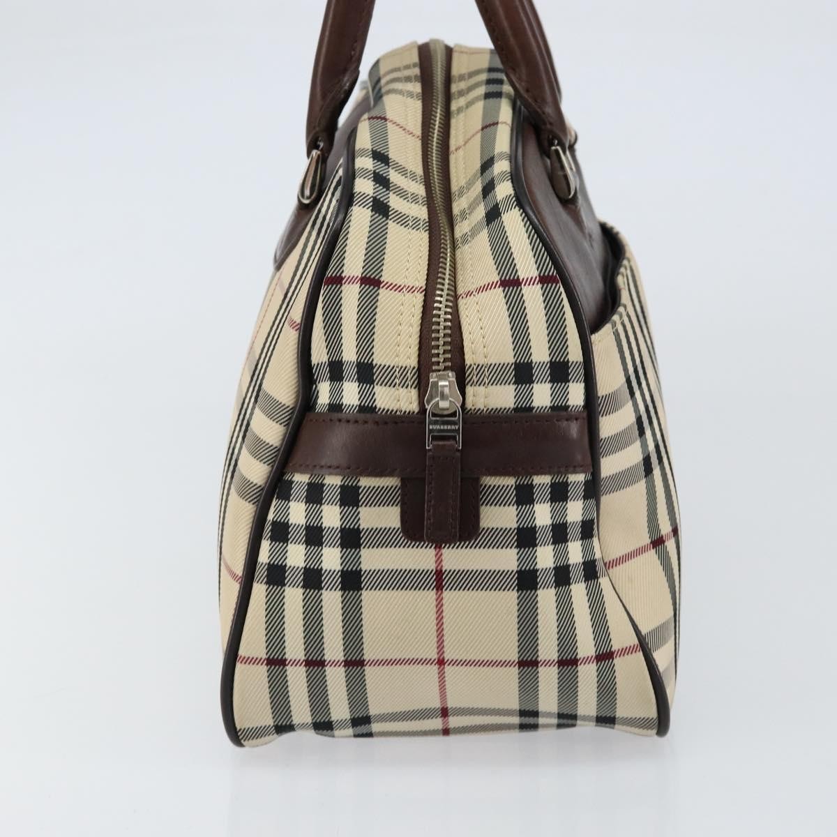 Burberry Nova Check Bowling Bag Beige Good condition - Inside View