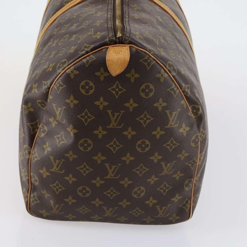 Louis Vuitton Keepall Bag Brown Canvas Good condition - Model View
