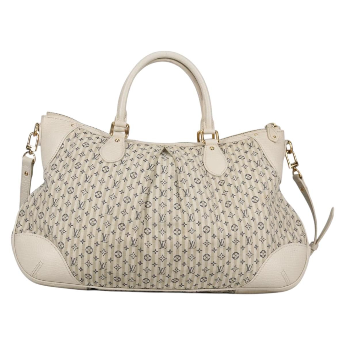 Louis Vuitton Marina Handbag Beige Canvas Good condition - Back View