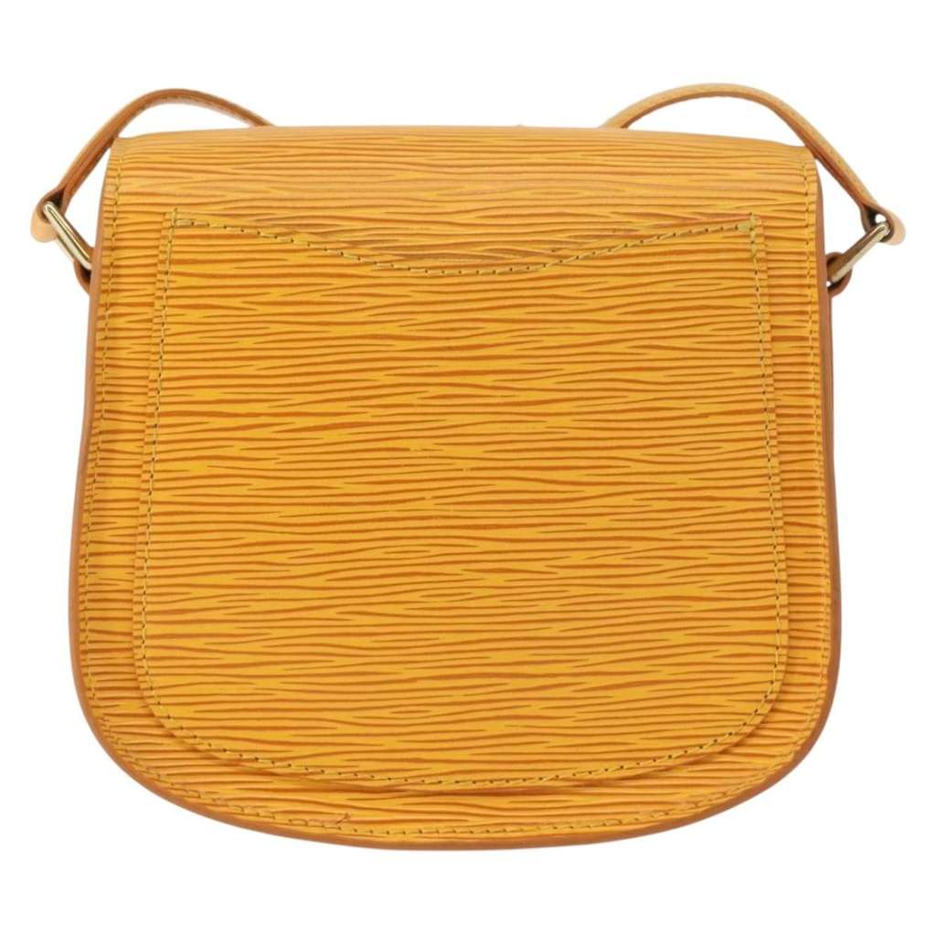 Louis Vuitton Saint Cloud Handbag Yellow Leather Good condition - Inside View