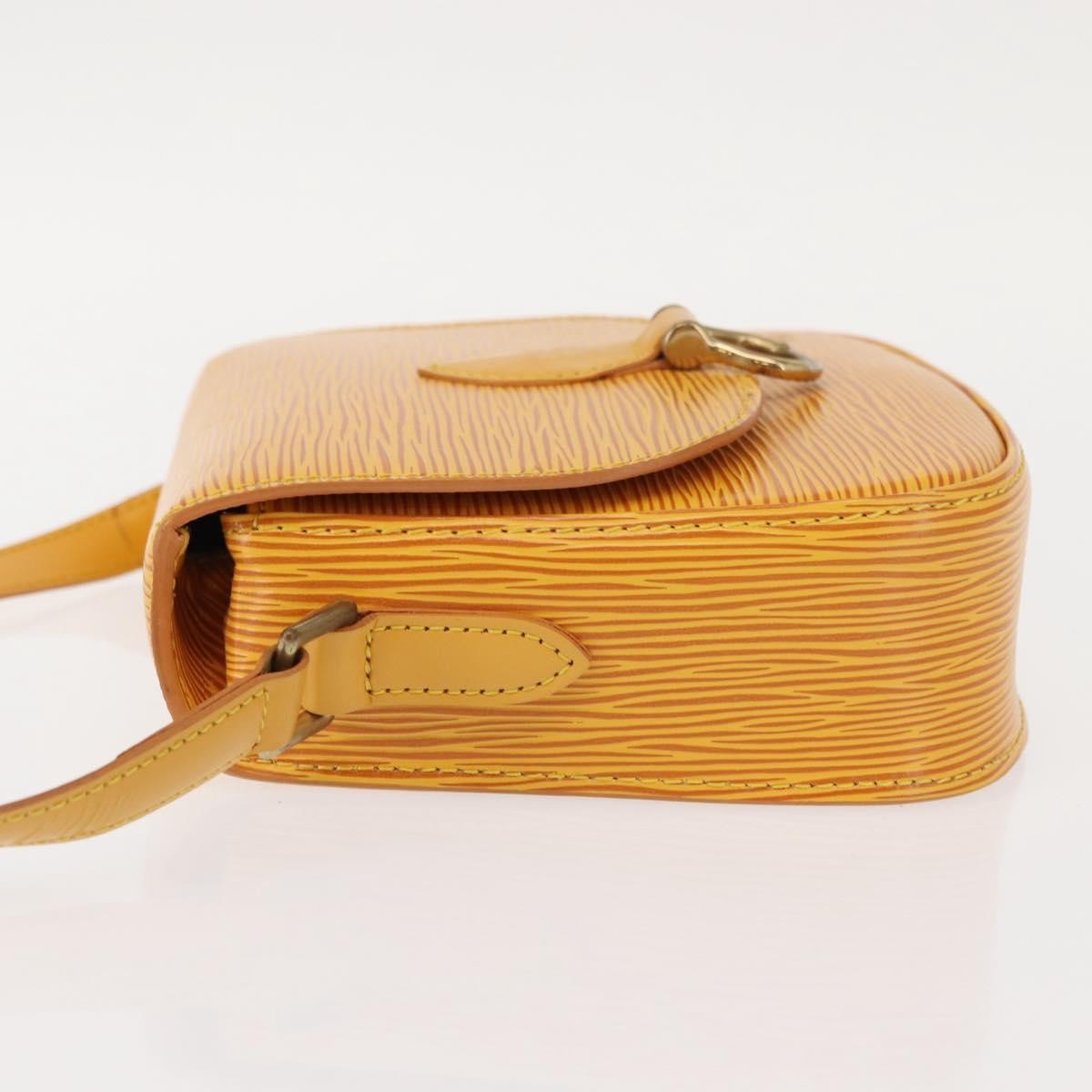 Louis Vuitton Saint Cloud Handbag Yellow Leather Good condition - Box View