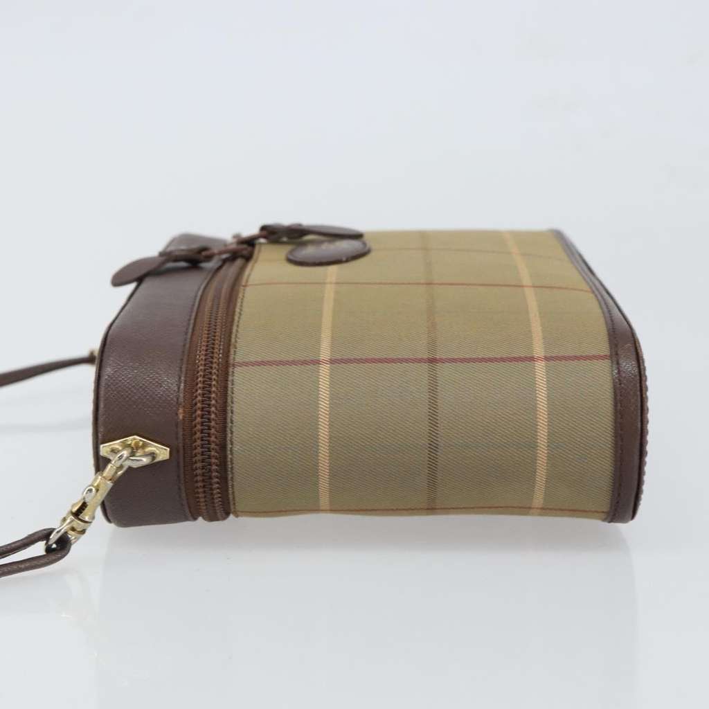 Burberry Nova check Shoulder bag Beige Canvas Good condition - Model View