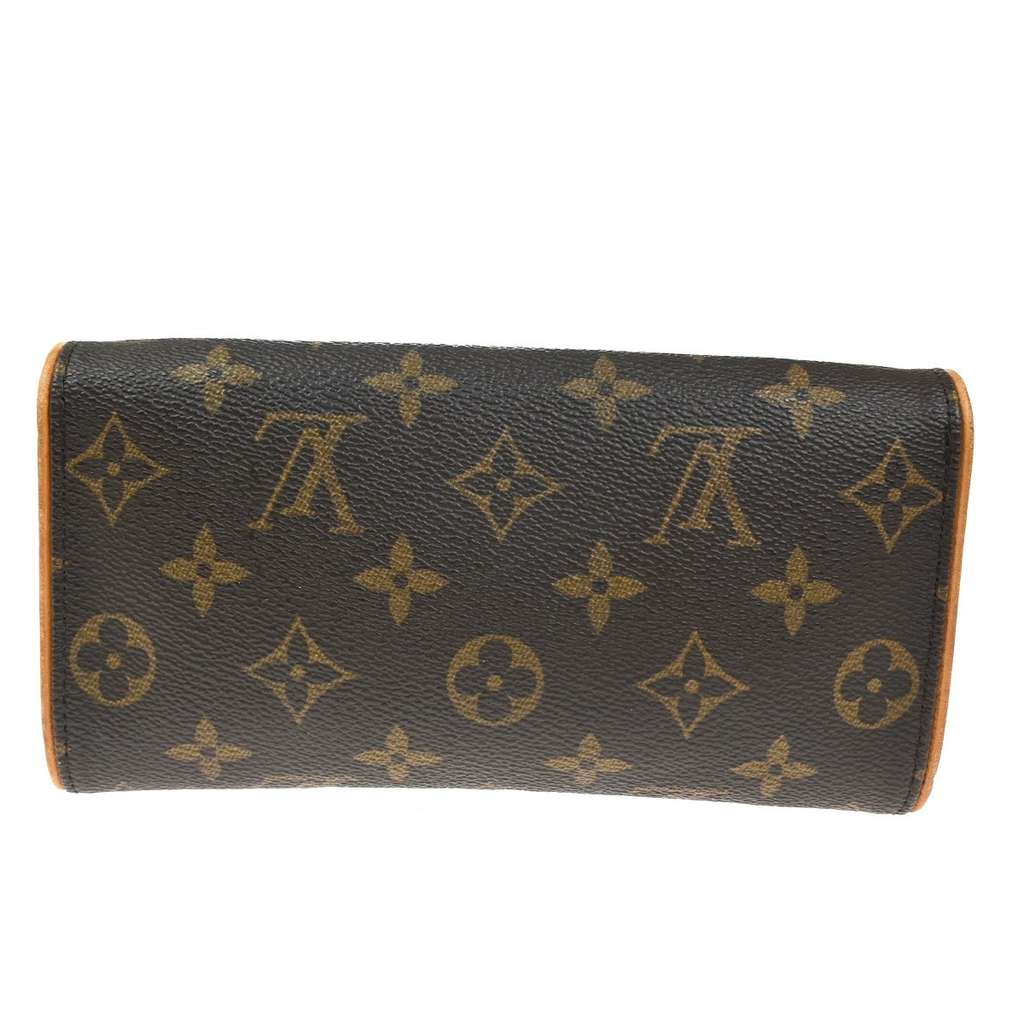 Louis Vuitton Twin Handbag Brown Canvas Good condition - Back View