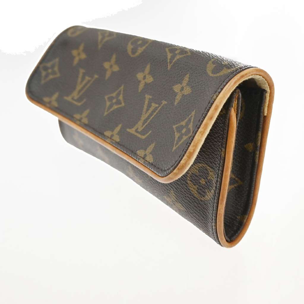 Louis Vuitton Twin Handbag Brown Canvas Good condition - Inside View