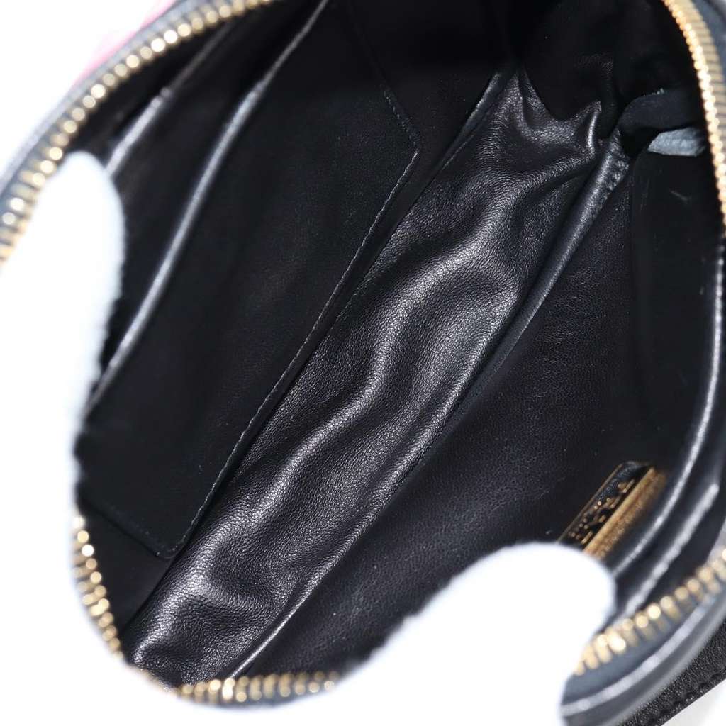 Prada Bow Camera Crossbody Bag Black Leather Good condition - Box View