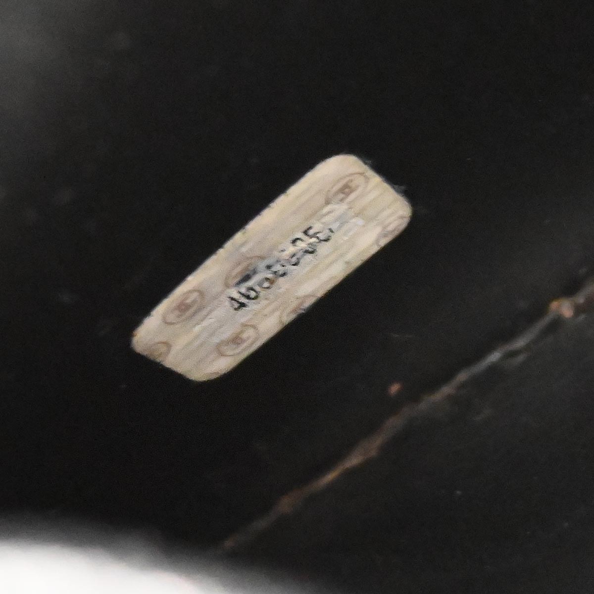 Chanel Vintage Timeless Vanity Case Black Leather Good condition - Box View