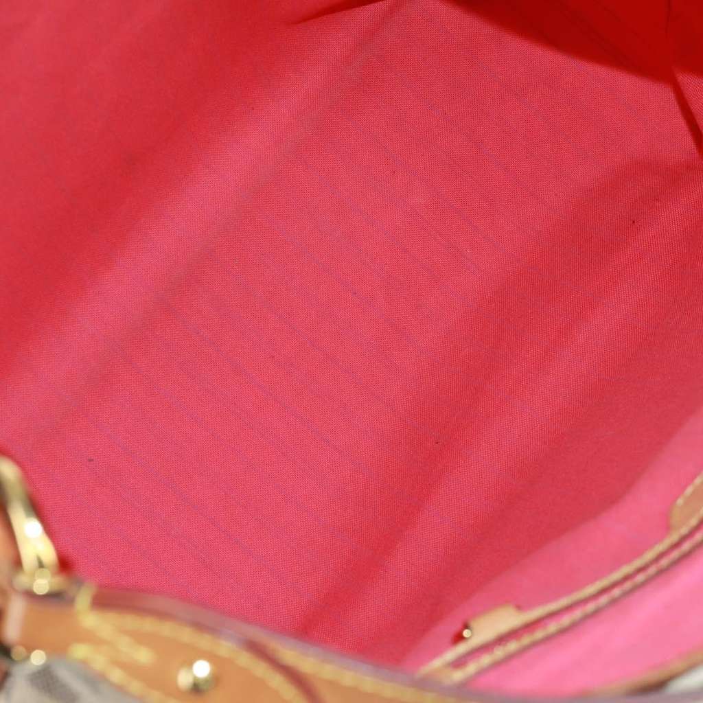 Louis Vuitton Delightful NM Handbag White Canvas Good condition - Box View