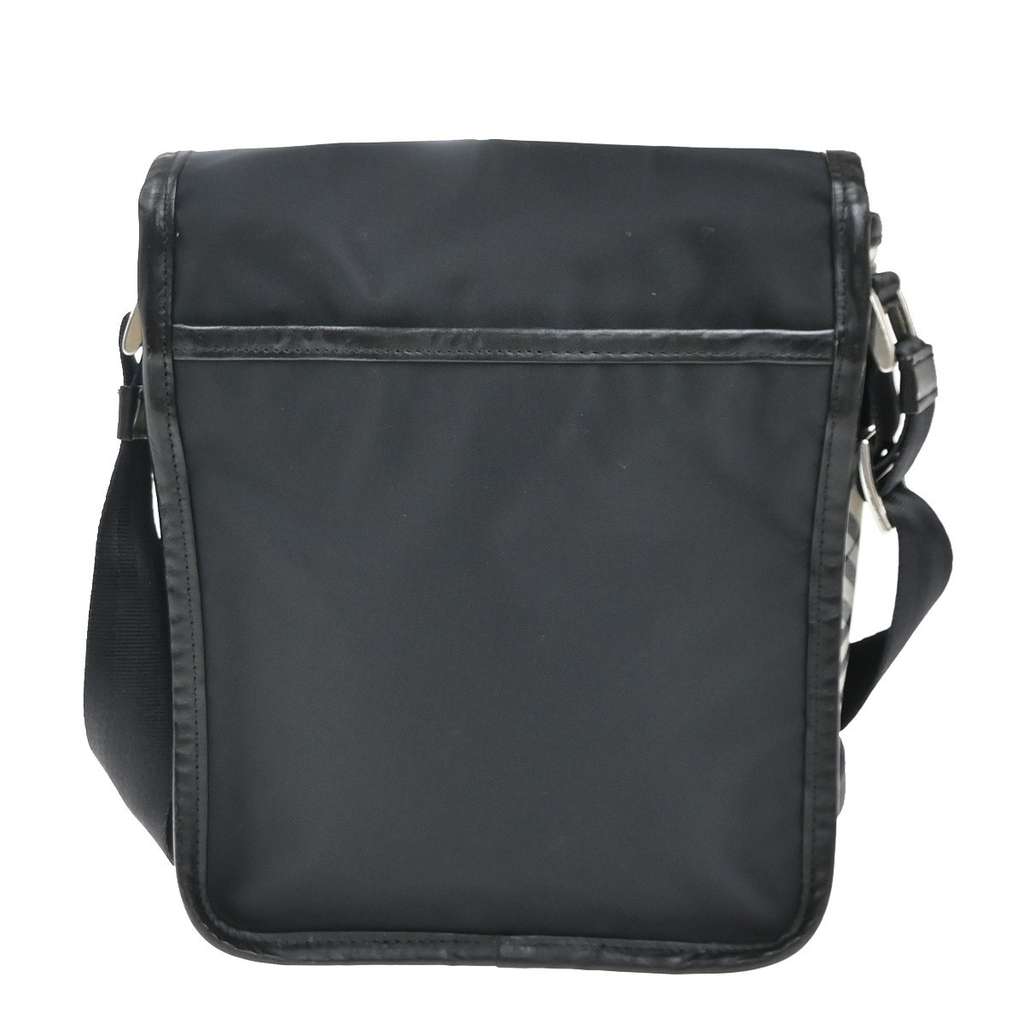 Burberry Nova check Shoulder bag Black Good condition - Back View