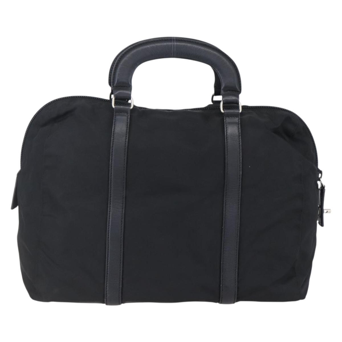 Prada Vintage Zip Handbag Black Good condition - Back View