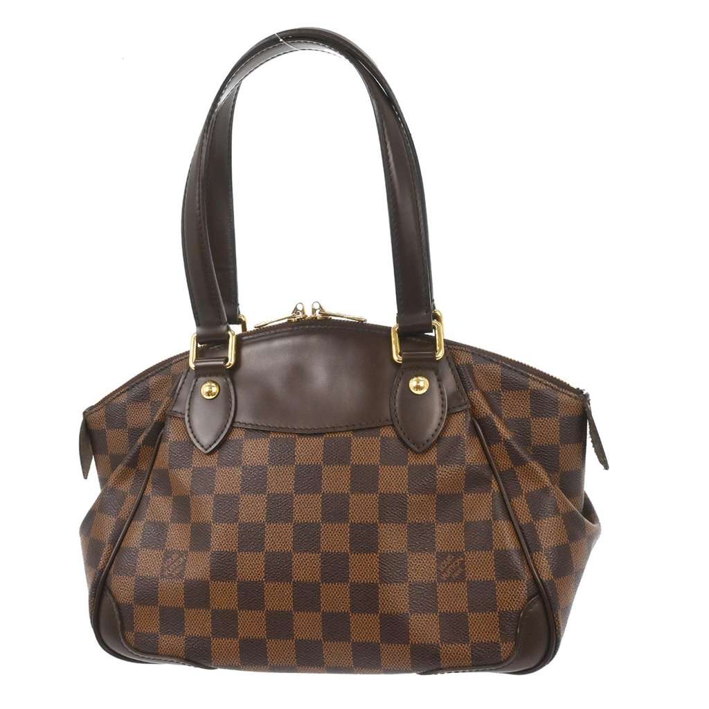 Louis Vuitton Verona Handbag Brown Canvas Good condition - Back View