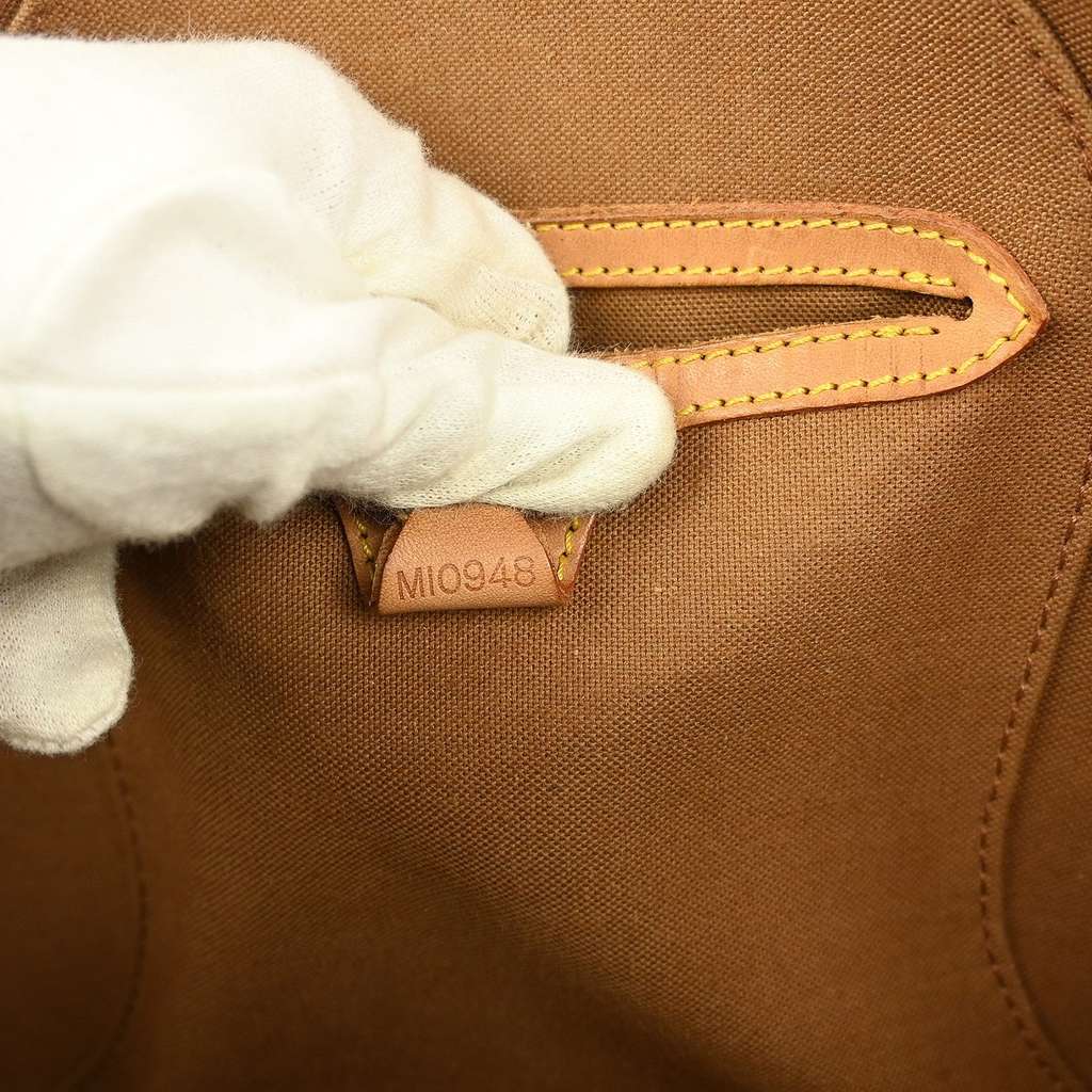 Louis Vuitton Ellipse Bag Brown Canvas Fair condition - Model View