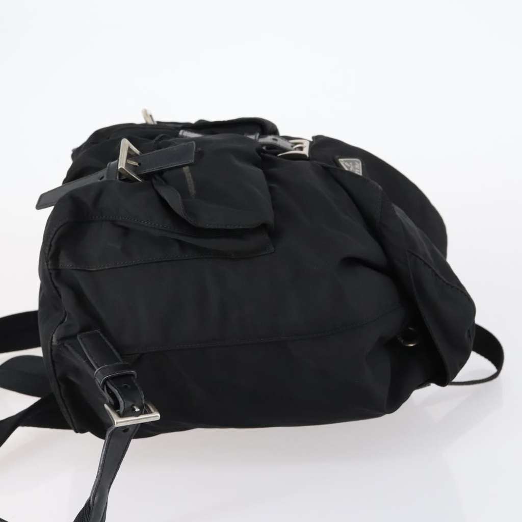 Prada Double Front Pocket Backpack Black Fair condition - Inside View