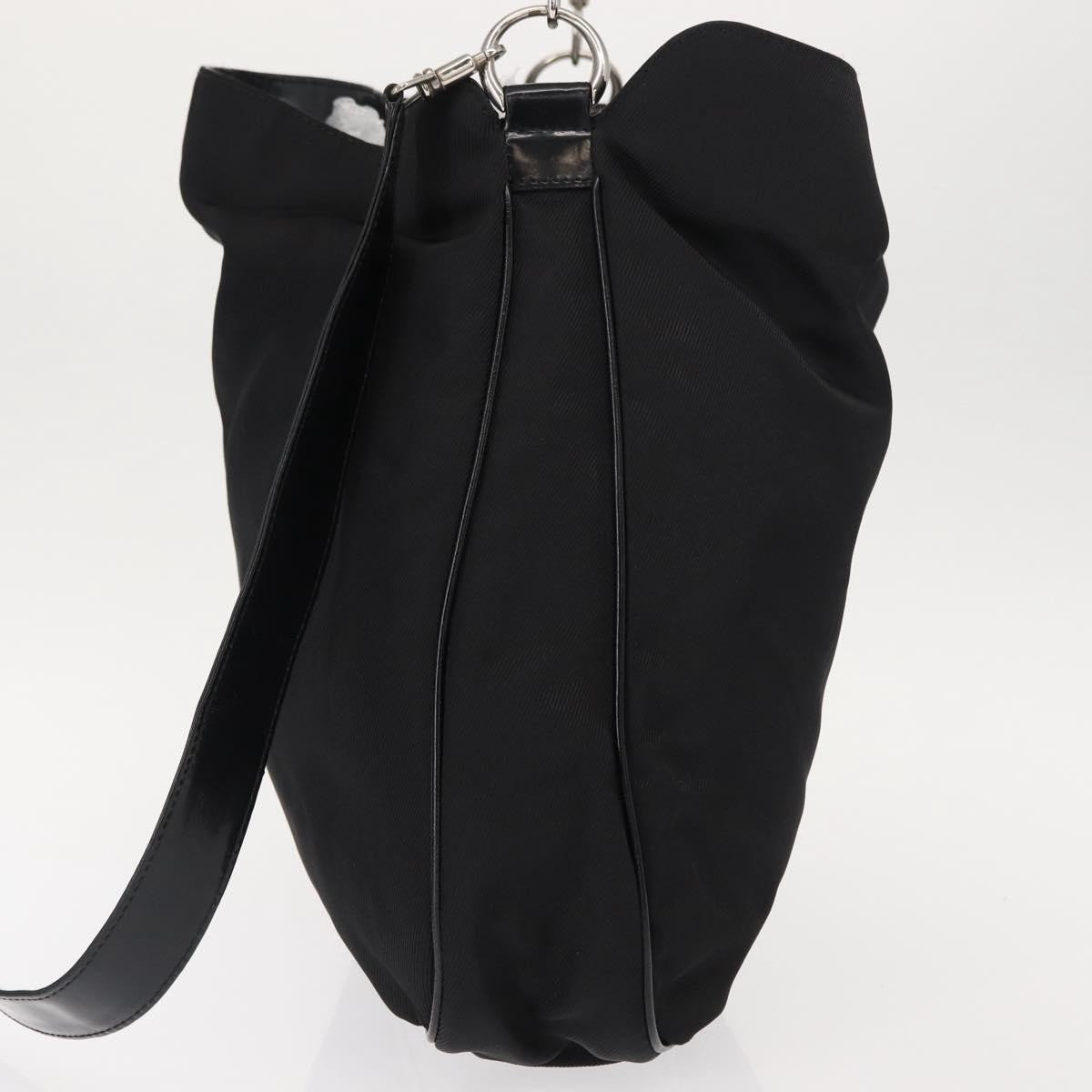 Gucci Vintage Bamboo Handle Open Hobo Black Good condition - Model View