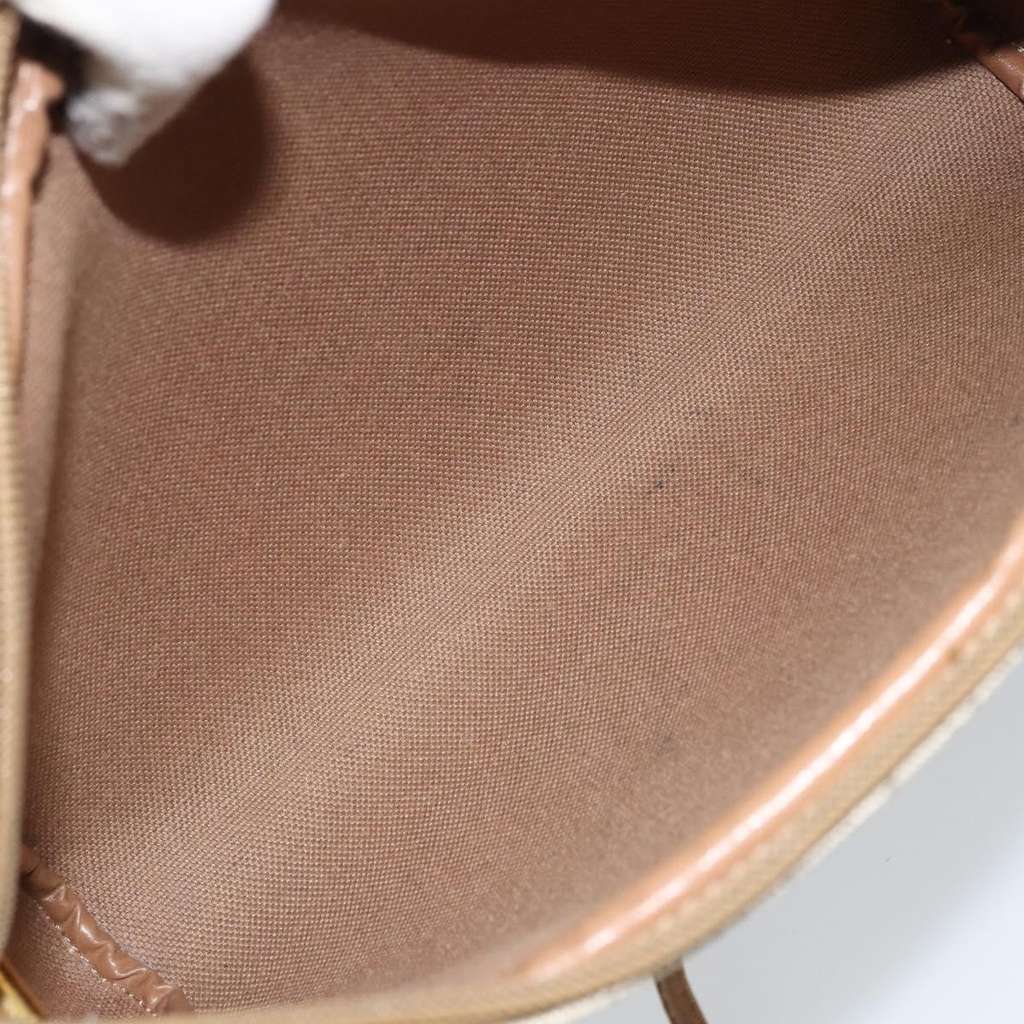 Christian Dior Vintage Honeycomb Shoulder Bag Beige Canvas Fair condition - Box View