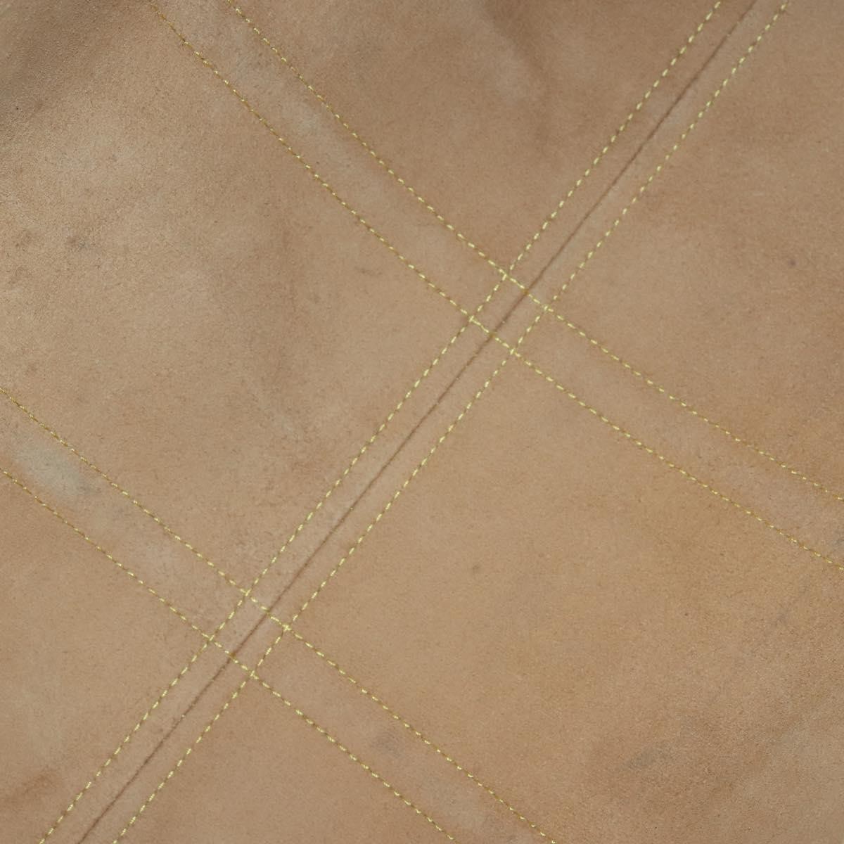 Louis Vuitton Keepall Bag Beige Leather Fair condition - Box View