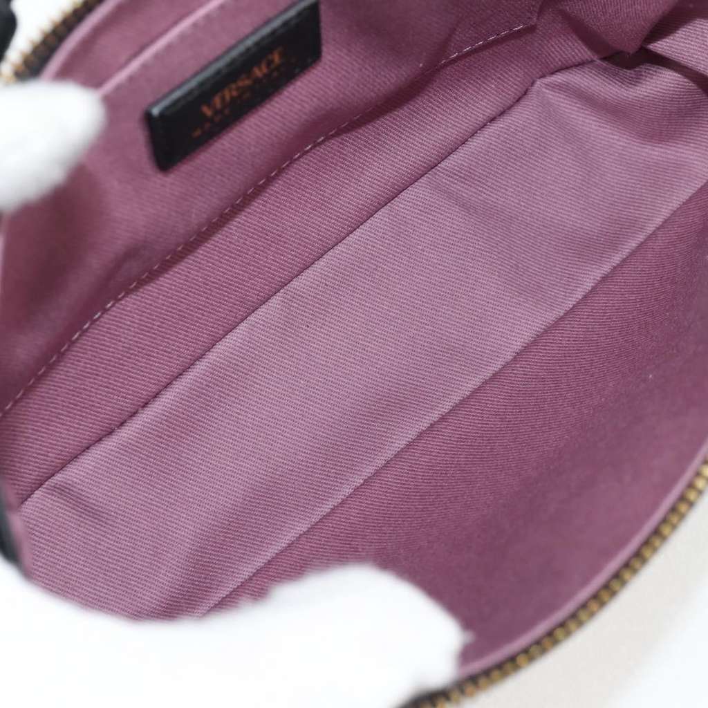 Versace Medusa Shoulder Bag Black Leather Very good condition - Box View