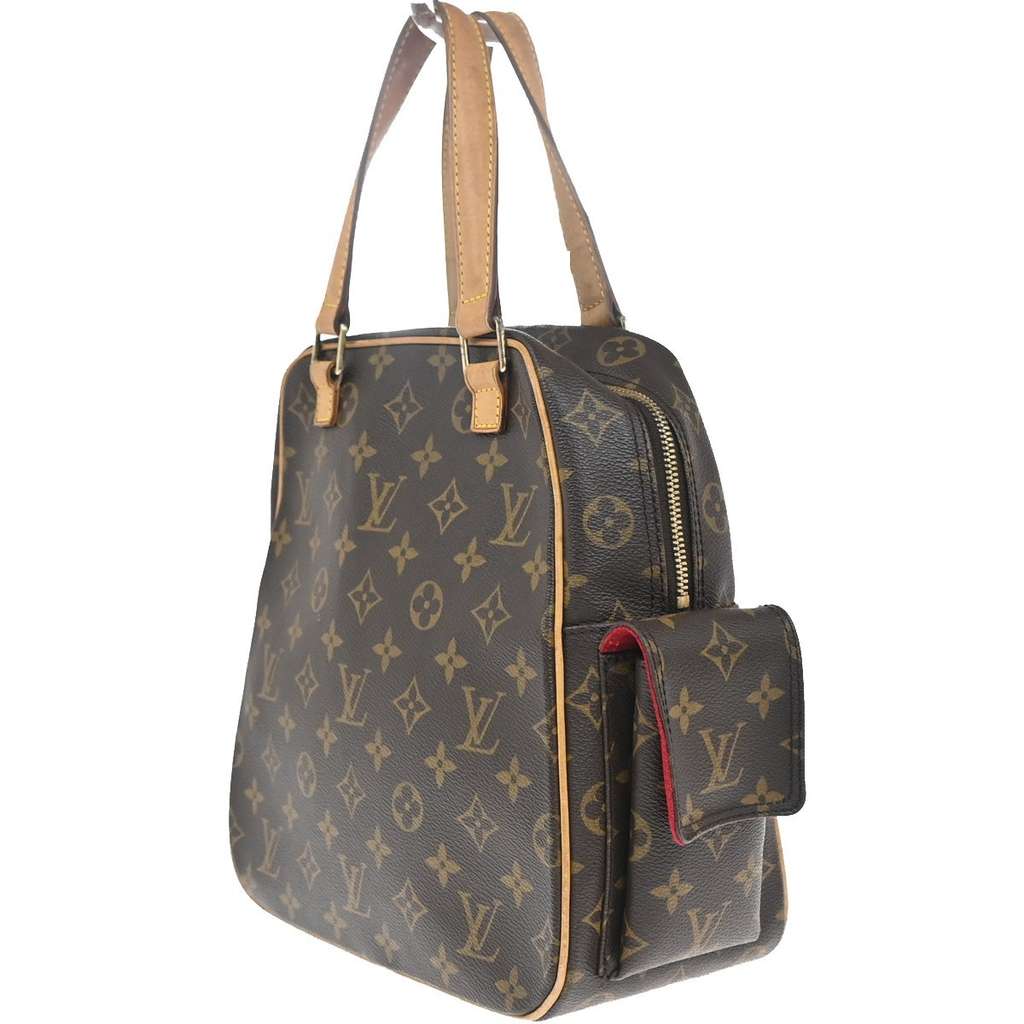 Louis Vuitton Excentri-Cite Handbag Brown Canvas Good condition - Model View