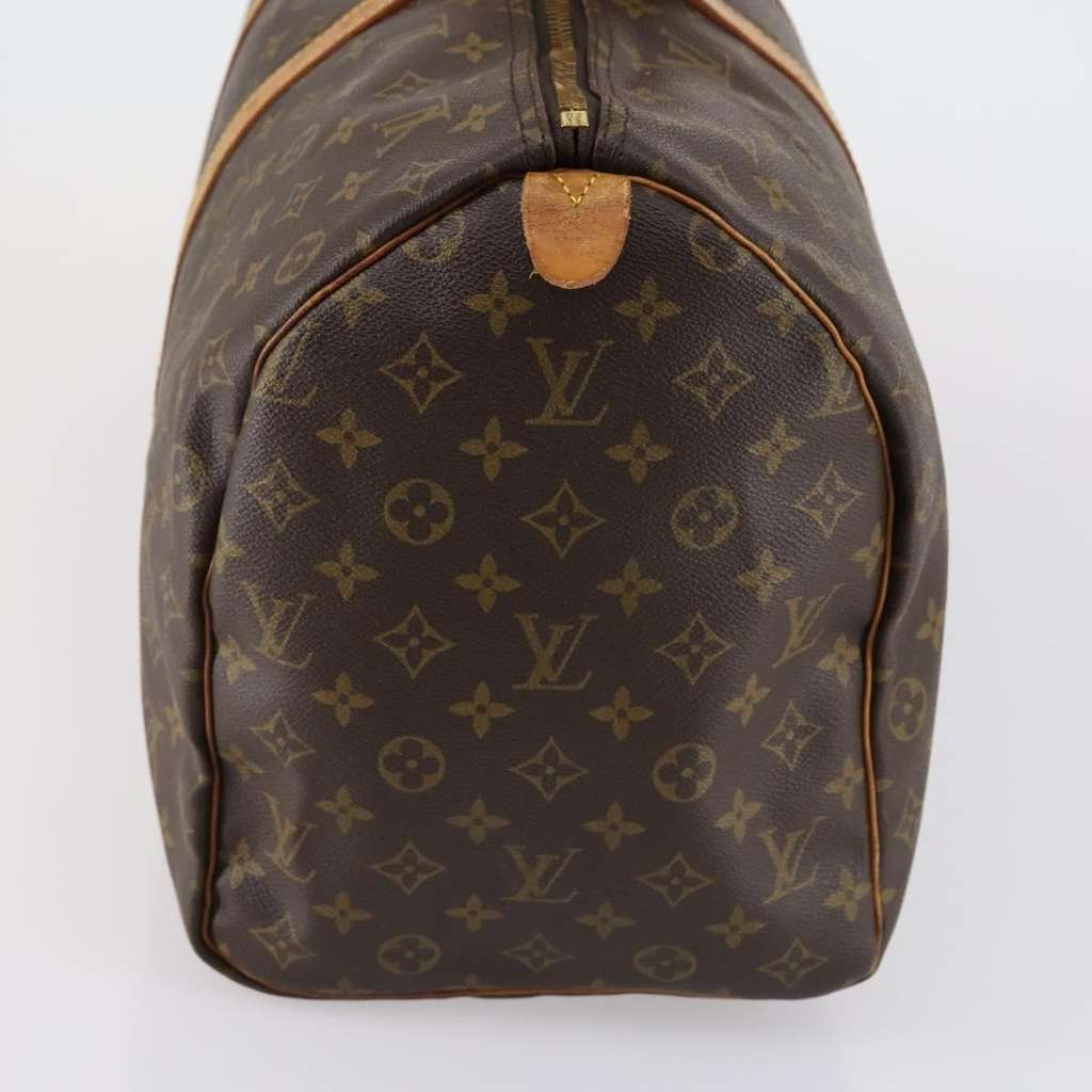 Louis Vuitton Keepall Bag Brown Canvas Good condition - Model View