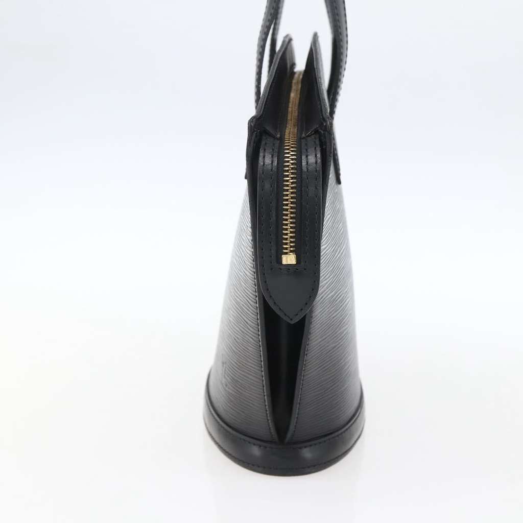 Louis Vuitton Saint Jacques Handbag Black Leather Good condition - Model View