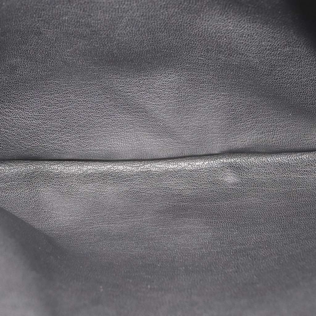 Prada Vintage Pouch Black Leather Good condition - Box View