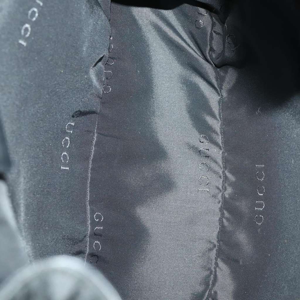 Gucci Vintage Jackie Backpack Black Canvas Good condition - Box View