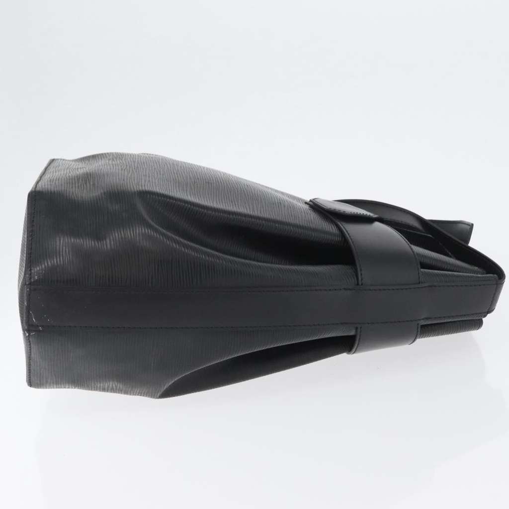 Louis Vuitton Vintage Sac d'Epaule Handbag Black Leather Fair condition - Inside View