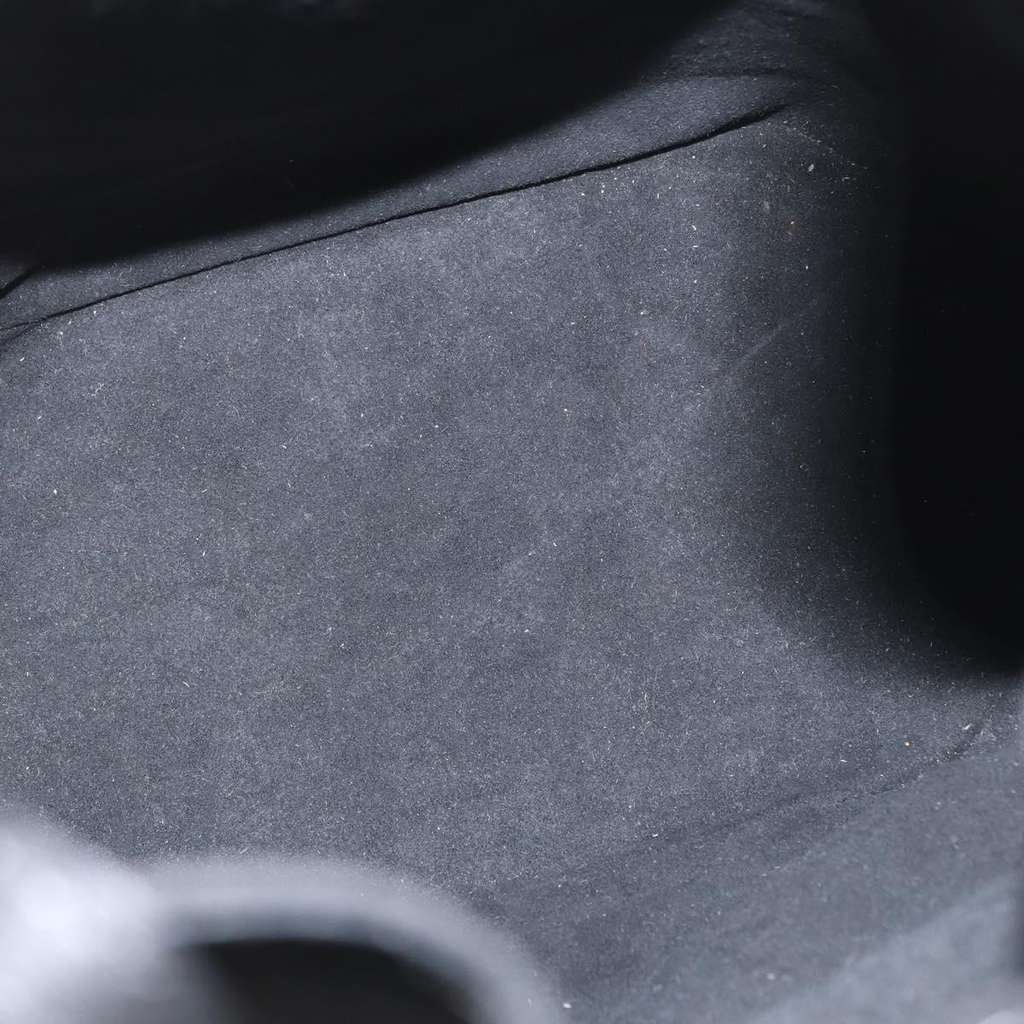 Louis Vuitton Vintage Sac d'Epaule Handbag Black Leather Fair condition - Box View