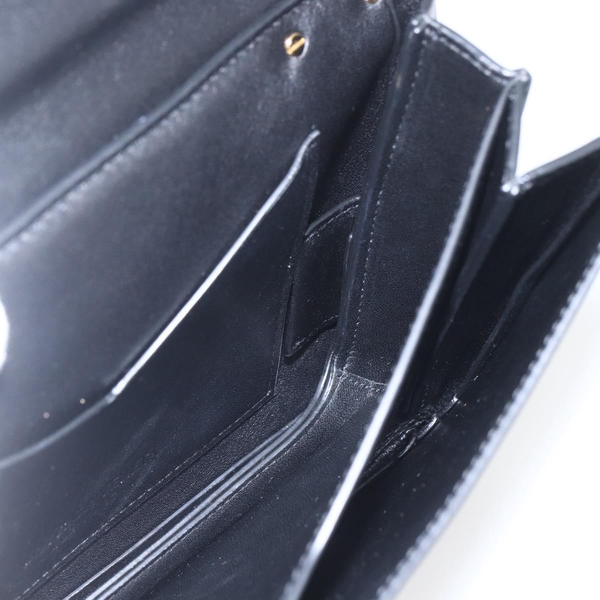 Bottega Veneta Mount Shoulder Bag Black Leather Good condition - Box View