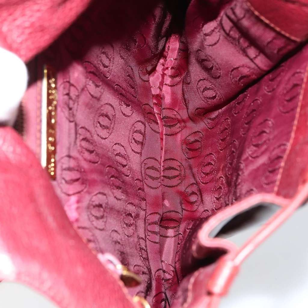 Cartier Must de Cartier Shoulder Bag Burgundy Leather Good condition - Box View