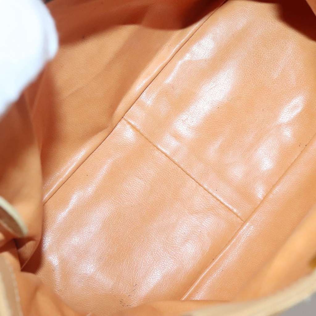 Versace Medusa Shoulder Bag Yellow Canvas Good condition - Box View