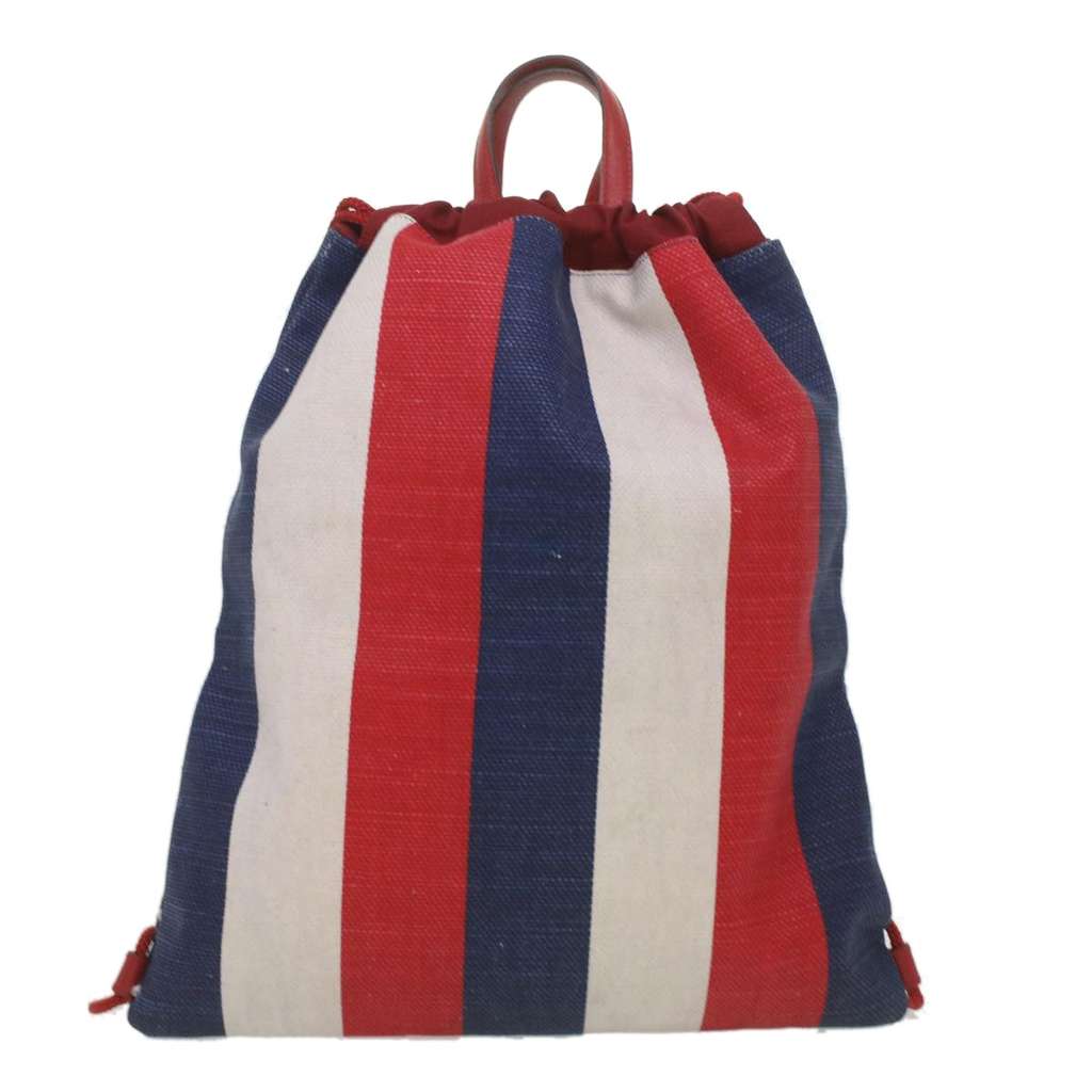 Gucci Logo Drawstring Backpack Other Canvas Good condition - Back View