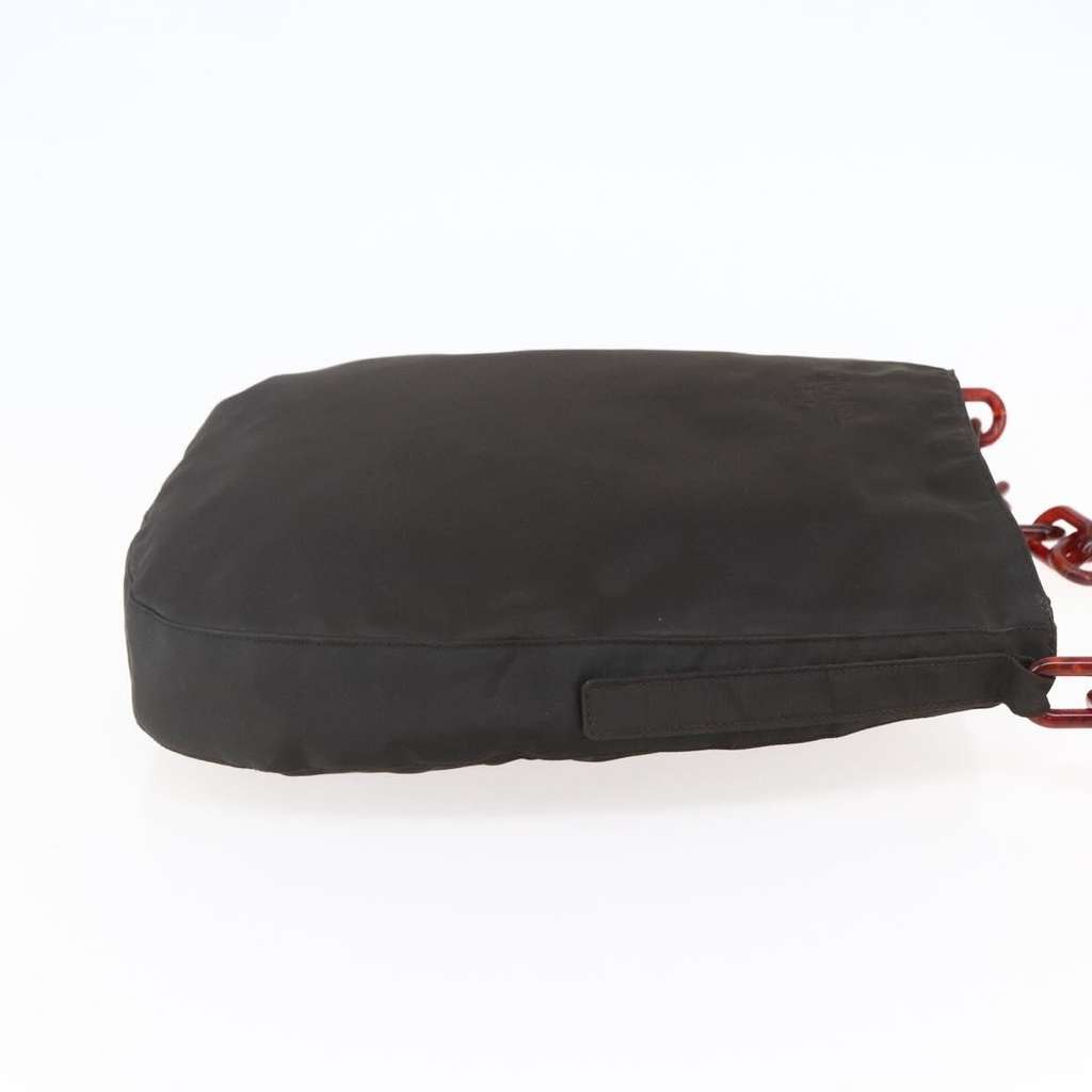 Prada Resin chain shoulder bag Brown Good condition - Inside View