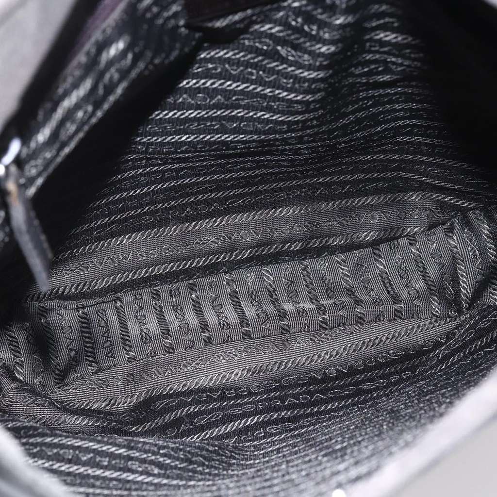 Prada Resin chain shoulder bag Brown Good condition - Box View