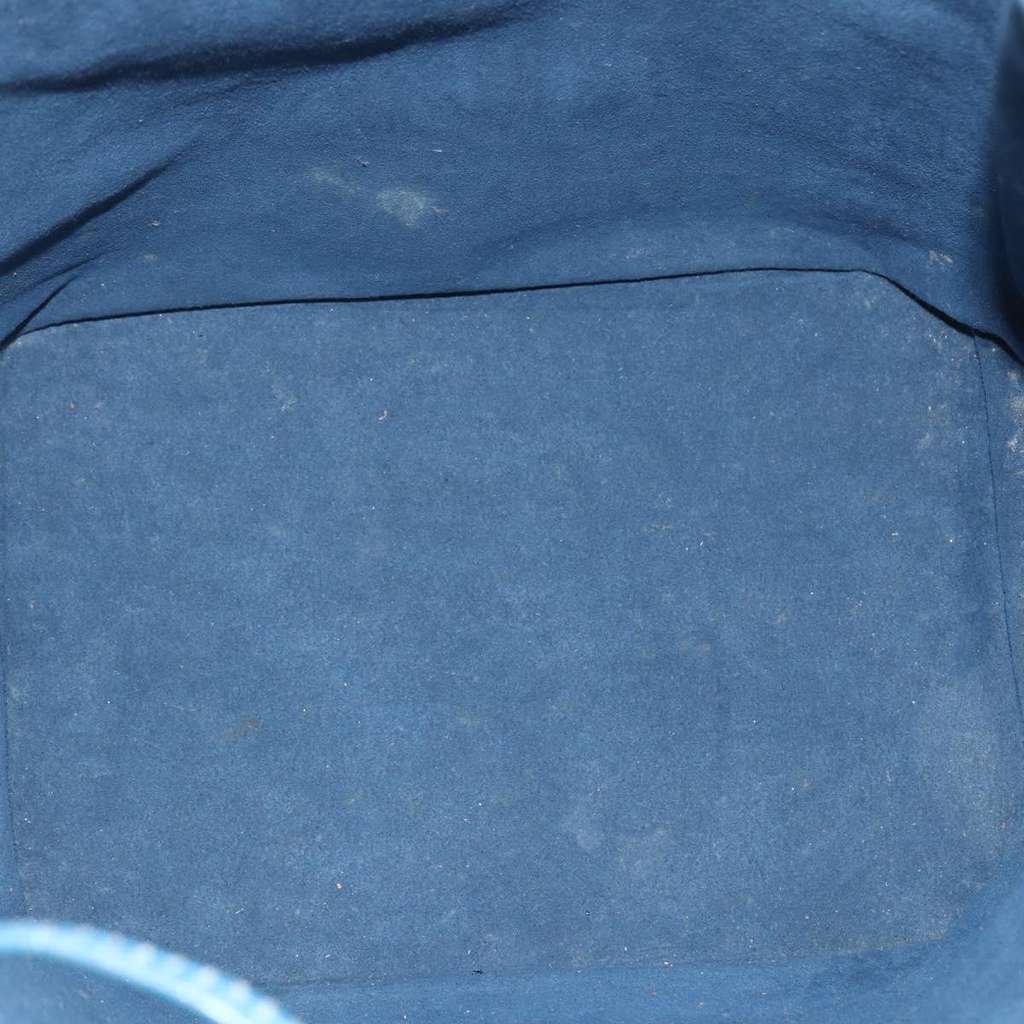 Louis Vuitton Noe Handbag Blue Leather Fair condition - Box View