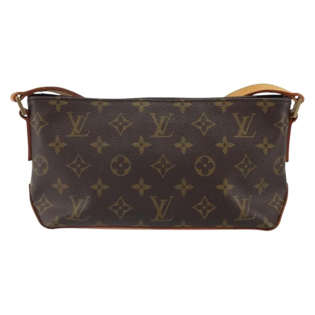 Louis Vuitton Trotteur Handbag Brown Canvas Fair condition - Back View