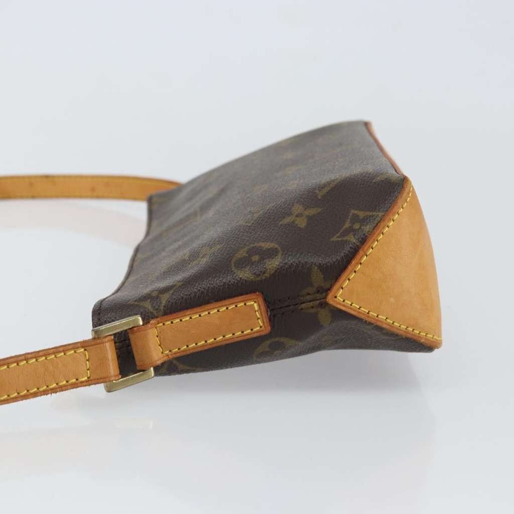 Louis Vuitton Trotteur Handbag Brown Canvas Fair condition - Model View