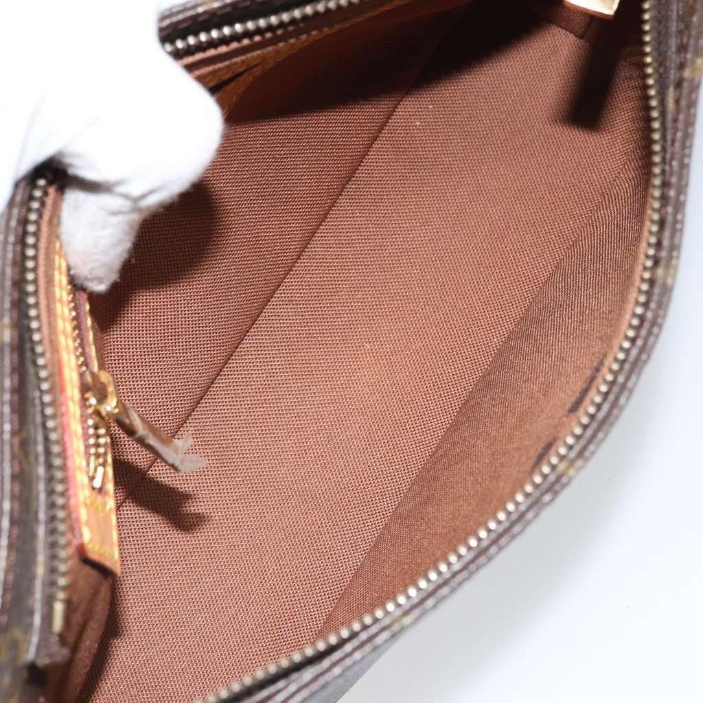 Louis Vuitton Trotteur Handbag Brown Canvas Fair condition - Box View