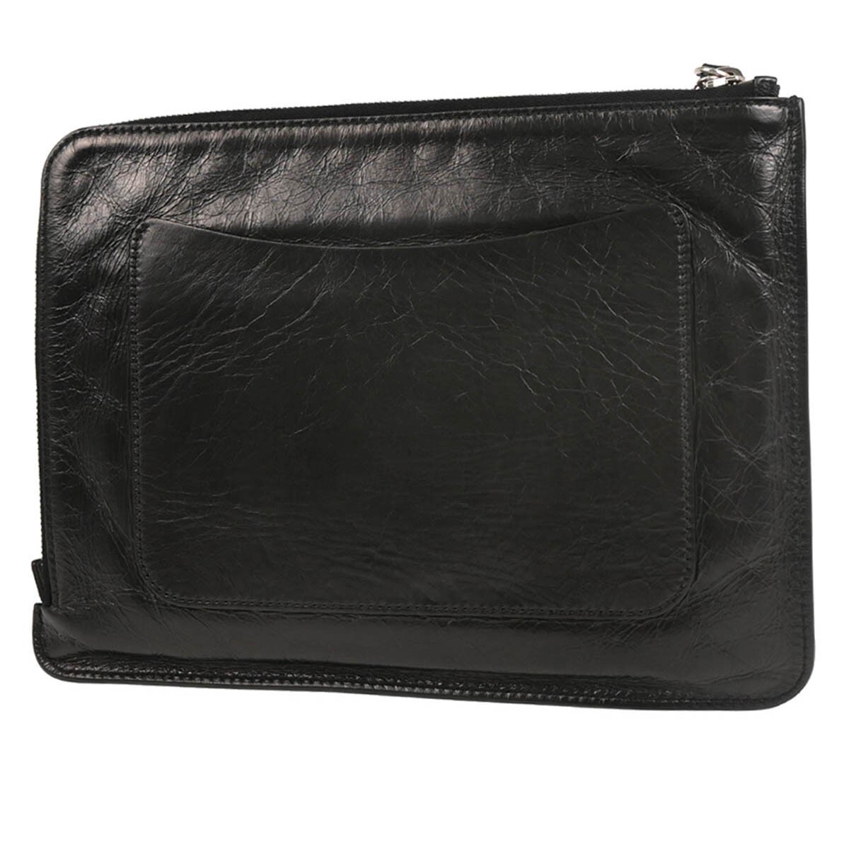 Chanel Je ne suis pas en solde Black Leather Good condition - Back View