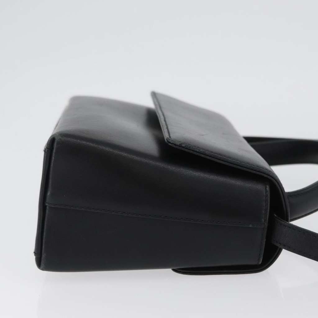 Salvatore Ferragamo Vintage Handbag Black Leather Good condition - Inside View